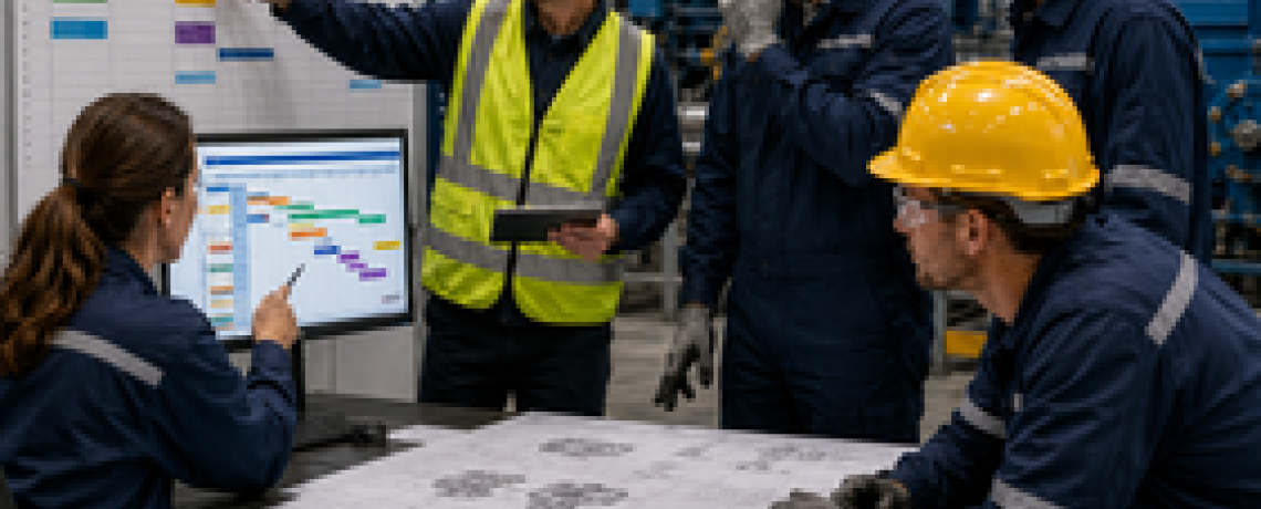 Werkvoorbereiding en planning - AI gegenereerd