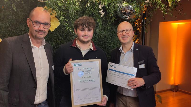Lauréat Prix Professeur Leenaerts 2025